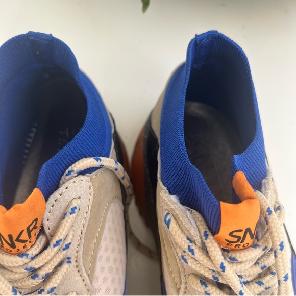SNKR Project Crosby Sand/ Blue black suede 11 US NEW - Picture 4 of 15